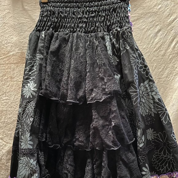 Gothic Victorian Lolita Japanese imported designer skirt - Picture 5 of 7